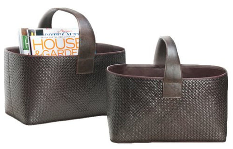 Pandan Baskets with Handles